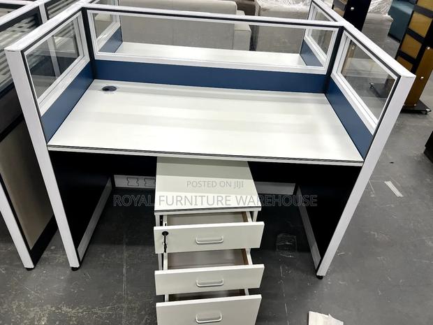 2 Opposite Chambers Stationary Office Desk Work Station · Photo 2
