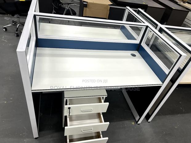 2 Opposite Chambers Stationary Office Desk Work Station · Photo 4