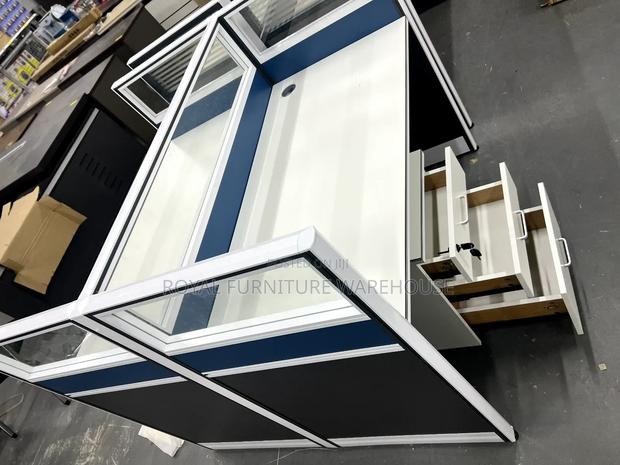 2 Opposite Chambers Stationary Office Desk Work Station · Photo 1