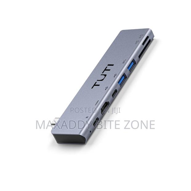 Tuti 7 In 1 Usb Hub Usb-c To Usb 3.O With Sd/Tf Card Reader · Photo 7