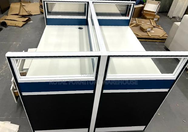 2 Opposite Chambers Stationary Office Desk Work Station · Photo 5