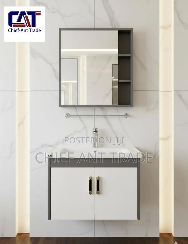 Cabinet Basin With Cabinet Mirror · Photo 1