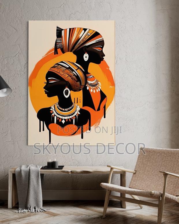 African Art Wall Art Woman Decor · Photo 1