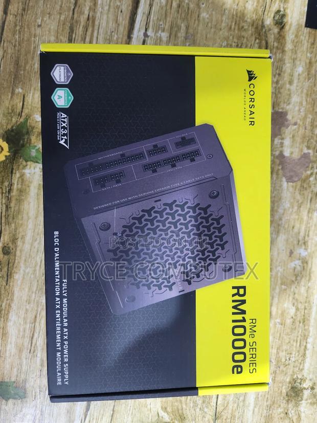 Corsair 1000watt Power Supply(2025) Fully Modular · Photo 1