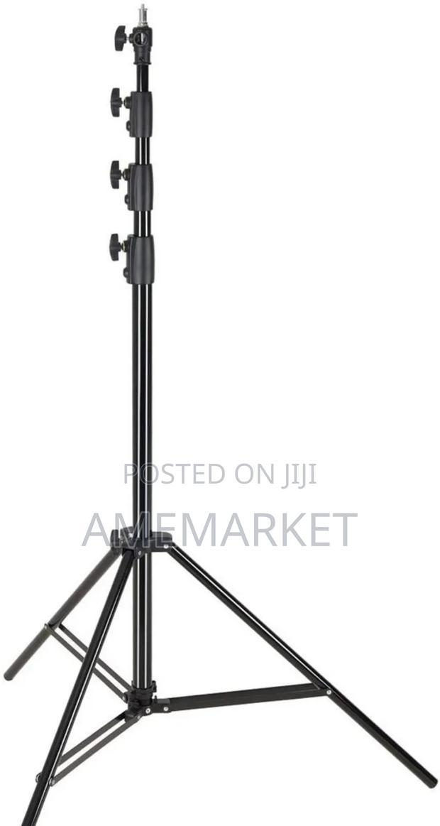 2.8m Heavy Duty Light Stand With Spring Tripod · Photo 2