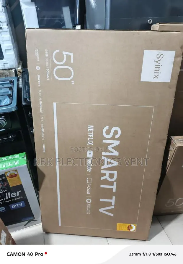 Syinix 50" Smart Android Google Led TV · Photo 1