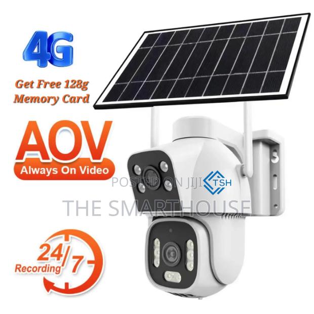 Tsh- Smart Solar 4g Dual Cctv(Free 128g Memory Card Support All Sim) · Photo 4