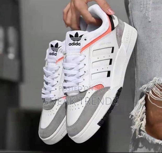 Adidas Original Drop Step White Orange · Photo 3