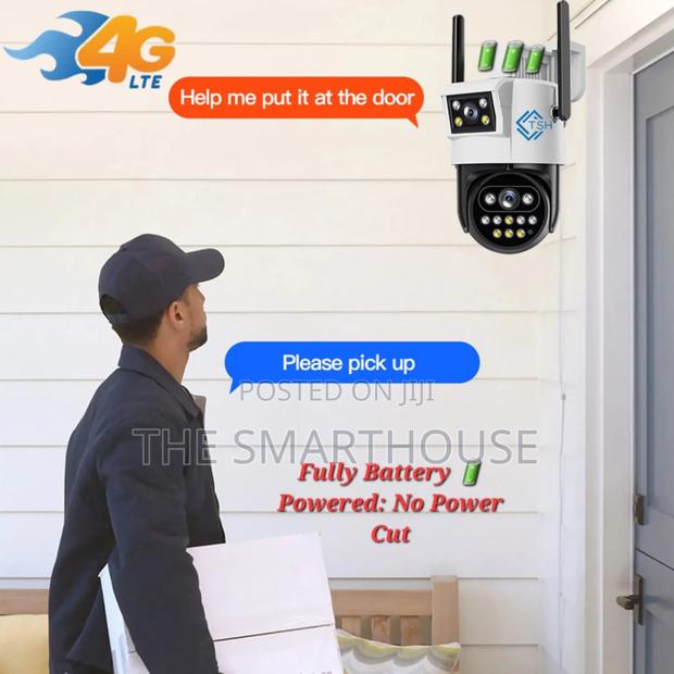 TSH- 4g Dual-Lens Cctv(Support All Sim, Electricity Battery Powered) · Photo 2