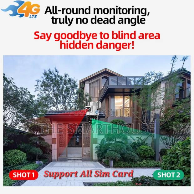 TSH- 4g Dual-Lens Cctv(Support All Sim, Electricity Battery Powered) · Photo 4