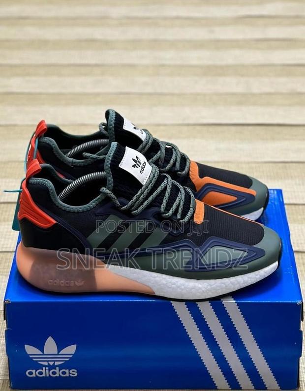 Adidas Og Zx Green Orange N White · Photo 1