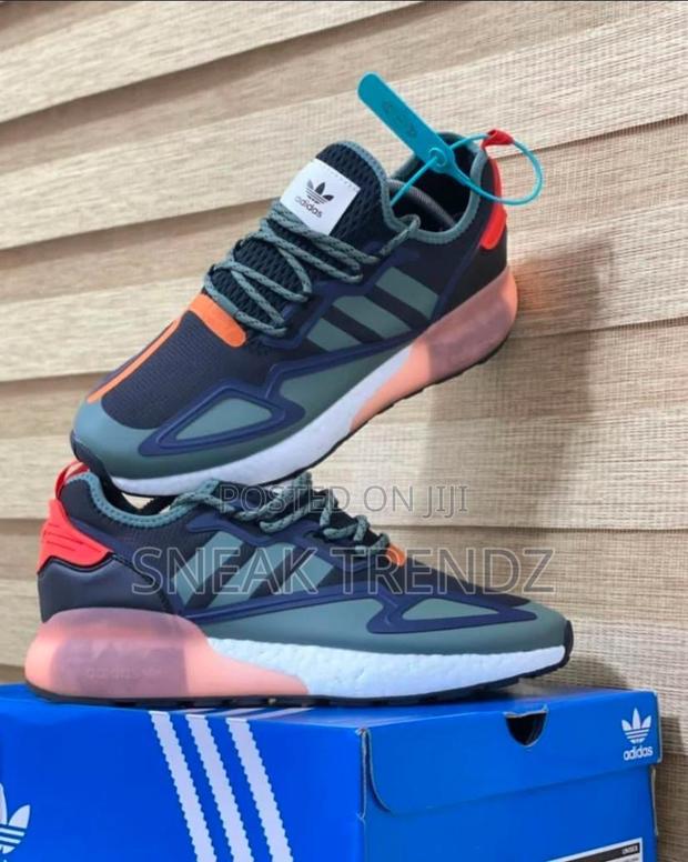 Adidas Og Zx Green Orange N White · Photo 2