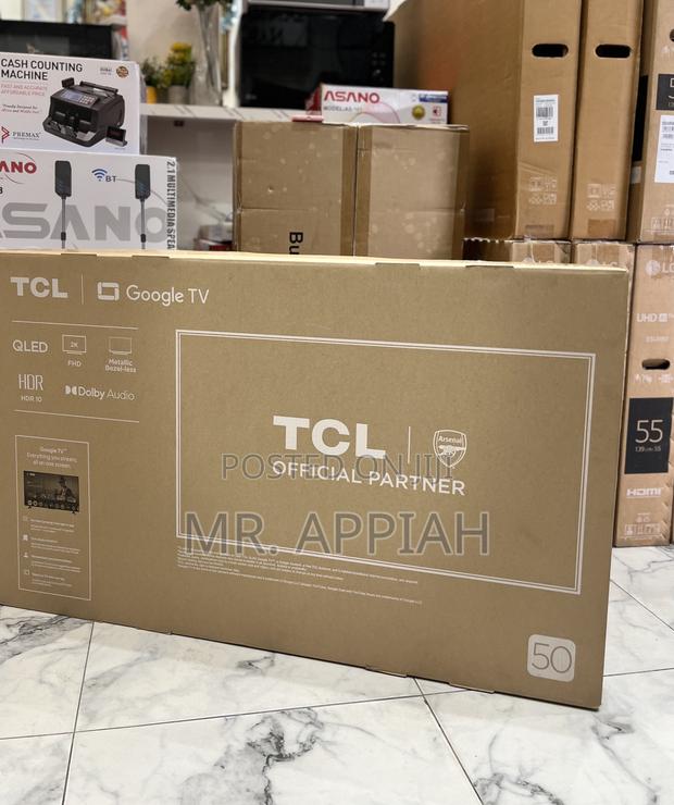 Unique TCL Qled Smart Screen Television(50 Inch) Black · Photo 1