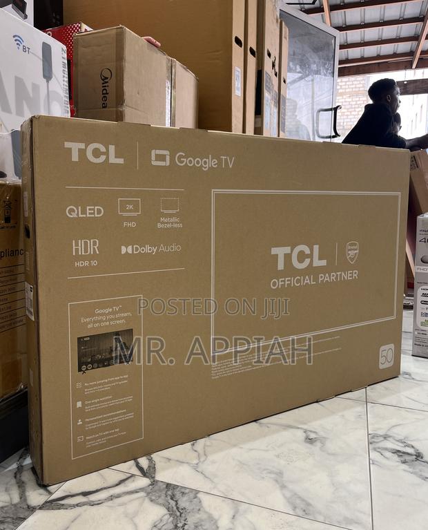 Unique TCL Qled Smart Screen Television(50 Inch) Black · Photo 2
