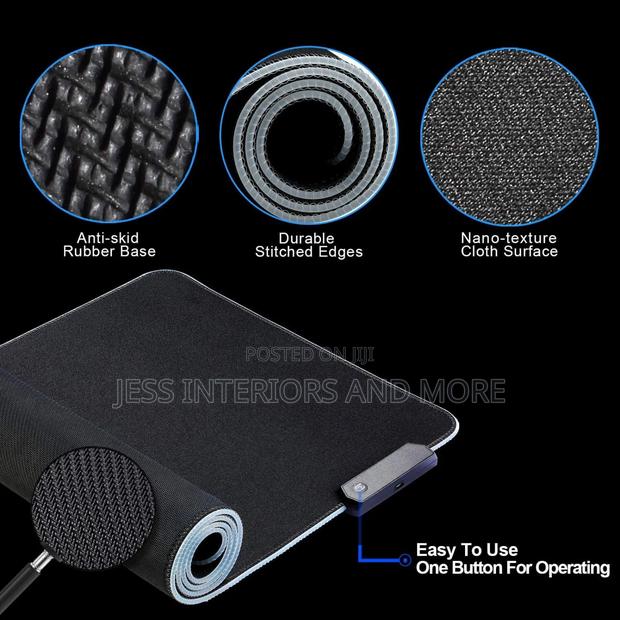 Gaming Mouse Pad With Led Light · Photo 2