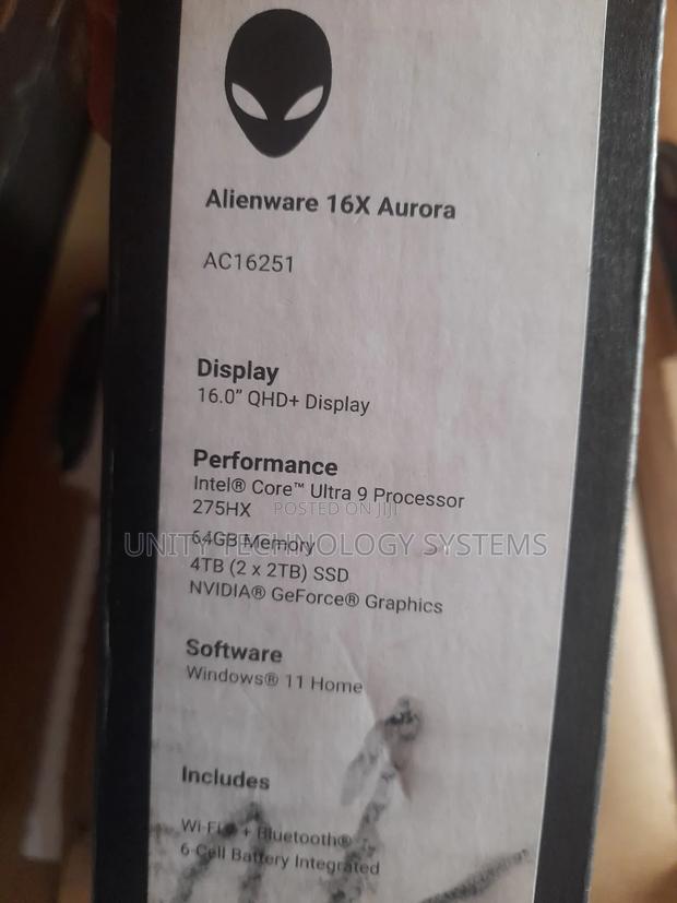 New Laptop Dell Allenware M15 R5 64GB Intel Core Ultra 9 SSD 4T · Photo 4