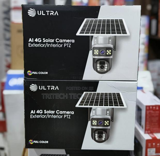 Hikview 4g Solar PTZ Camera 6mp Dual Lens Motion Detection · Photo 1