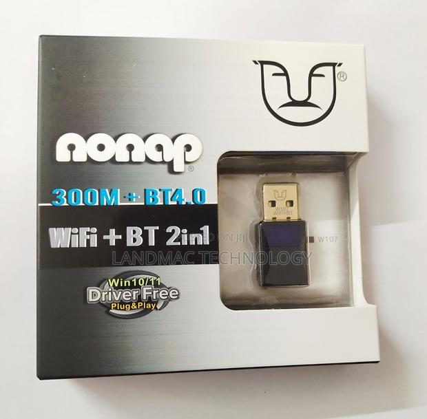 300mbps Usb Wifi + Bluetooth Adapter · Photo 1