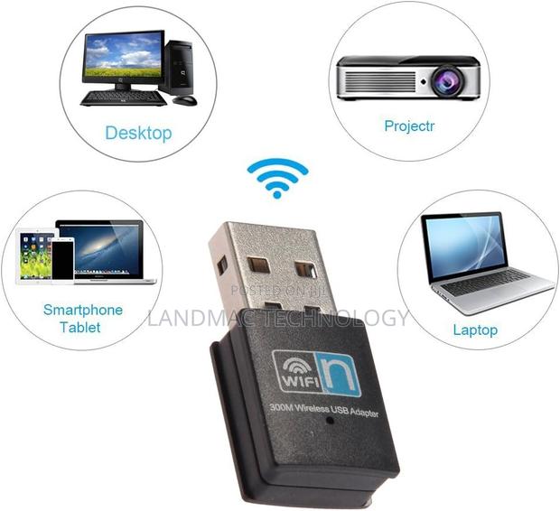 300mbps Usb Wifi + Bluetooth Adapter · Photo 2