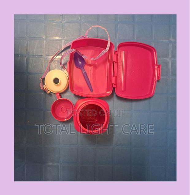 Plastic Lunch Bowl and Water Bottle. · Photo 2