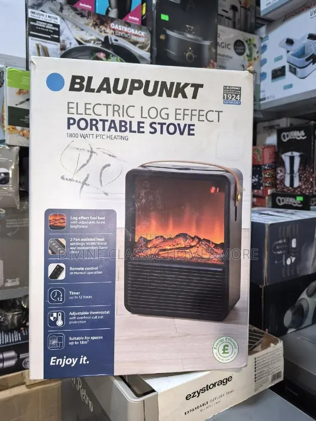 Blaupunkt Electric Log Effect Portable Stove · Photo 1