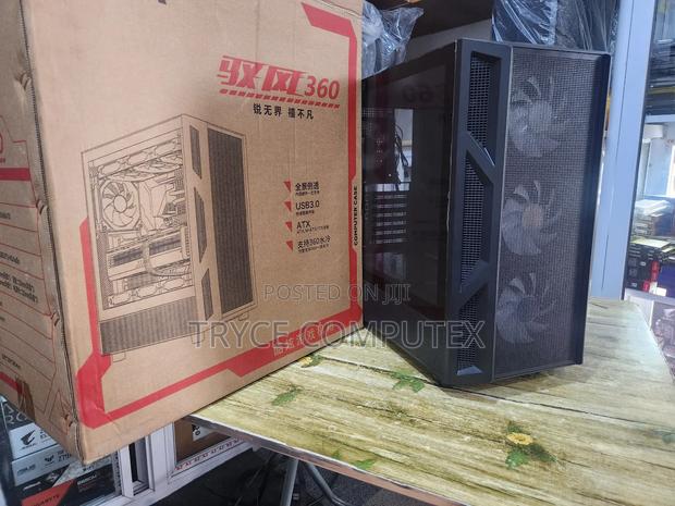 Ruix P31 Plus(Mesh) Mid Tower Gaming Pc Case E-atx Tempered Glass · Photo 3