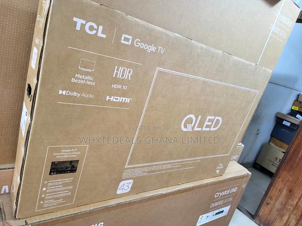 Qled Google Tv| Tcl 43" Smart Android| Bluetooth| Voice-control| 2025 · Photo 2