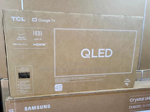Qled Google Tv| Tcl 43" Smart Android| Bluetooth| Voice-control| 2025 · Photo 4