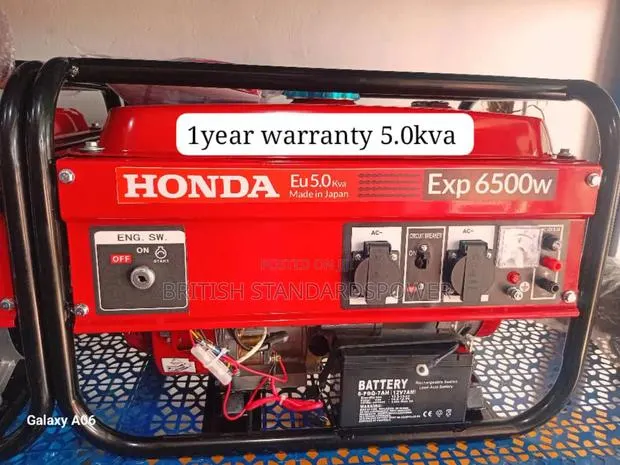 Low Fuel Usage 5.0kva Petrol Generator · Photo 1