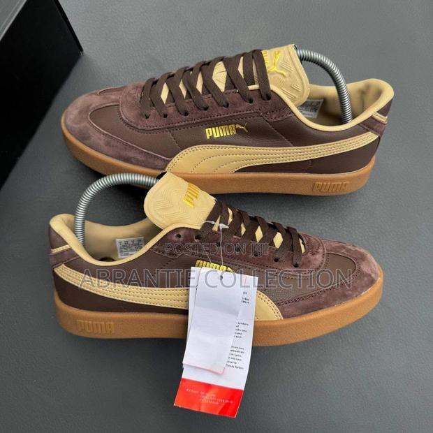 Puma Leather Sneaker Brown Available · Photo 1