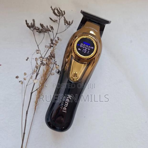 Kemei Km-1677 High Speed Detailer Shaping Skin Machine Beard Trimmer. · Photo 2