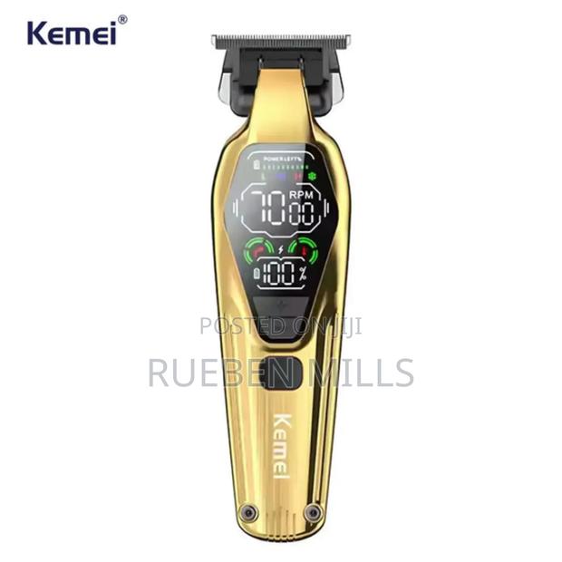 Super Sharp Kemei Km-1697 Detailer Beard Trimmer Barbering Machine · Photo 2