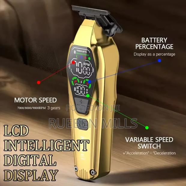 Super Sharp Kemei Km-1697 Detailer Beard Trimmer Barbering Machine · Photo 3