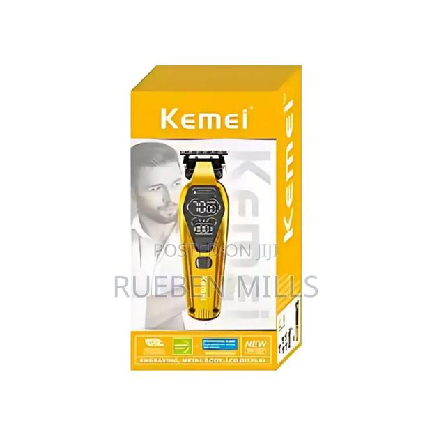 Super Sharp Kemei Km-1697 Detailer Beard Trimmer Barbering Machine · Photo 4