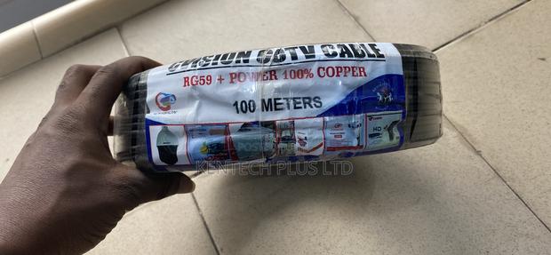 Rg59 Coaxial Cable With Power 100m · Photo 2