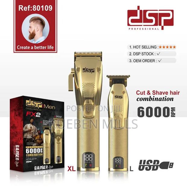 Double Combo DSP 80109 Two in One Barbering and Shaving Skin Machine · Photo 2