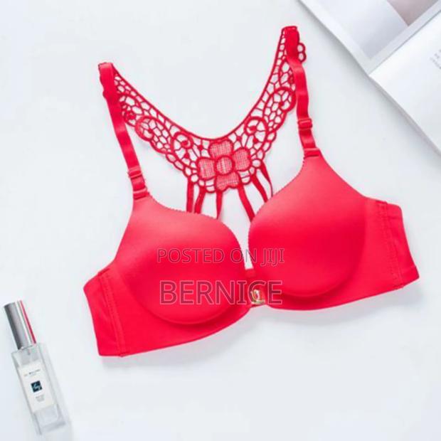 Elegant Lace-Back Bra · Photo 2