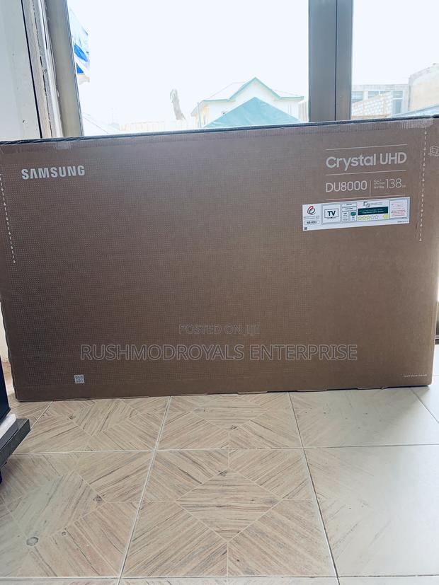 Samsung's 55”Du8000: Your Gateway to Smart Entertainment With Tizen Os · Photo 1