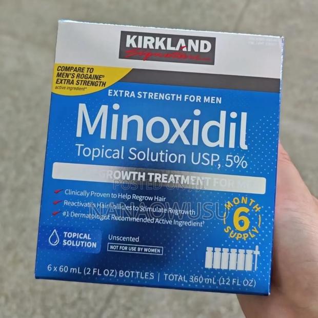 Kirkland Signature Minoxidil 100% Hair Regrowth Treatment · Photo 1