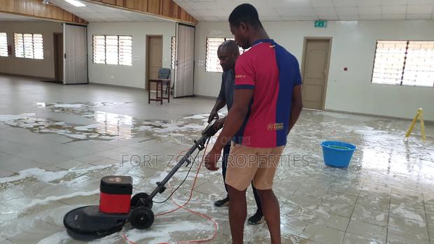 Scrubber Floor Tiles and General Cleaning · Photo 1
