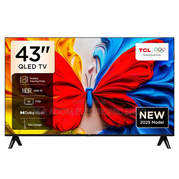 2025 Model TCL 43” Qled Hdr10 60hz · Photo 1
