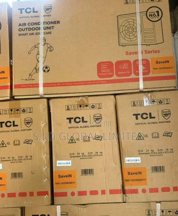 TCL 1.5hp R32 High-Efficiency Titan Gold Fin Ac · Photo 1