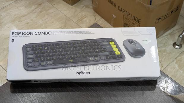Logitech Pop Icon Wireless Keyboard Mouse Combo · Photo 1
