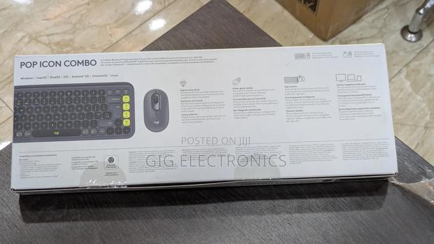Logitech Pop Icon Wireless Keyboard Mouse Combo · Photo 4