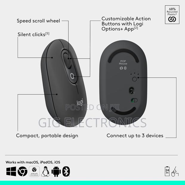 Logitech Pop Icon Wireless Keyboard Mouse Combo · Photo 5