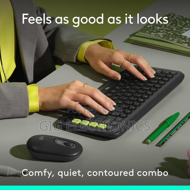 Logitech Pop Icon Wireless Keyboard Mouse Combo · Photo 8