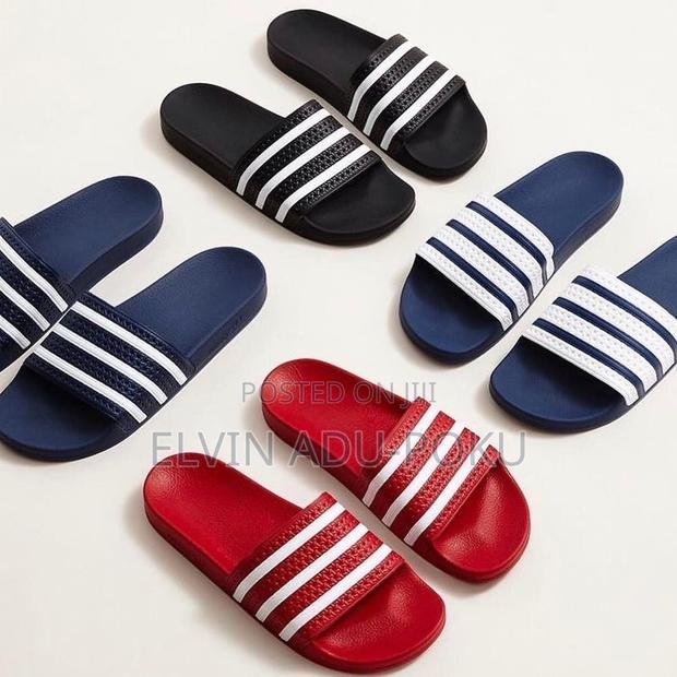 Adidas Adilette Flat Slides Comes In Different Colours, Swipe >> · Photo 1