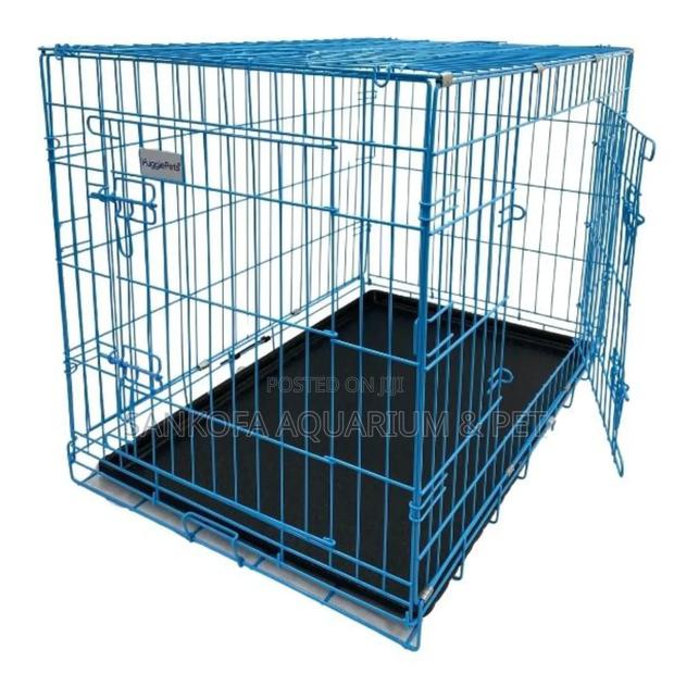 Strong Metallic Dog Cage · Photo 1