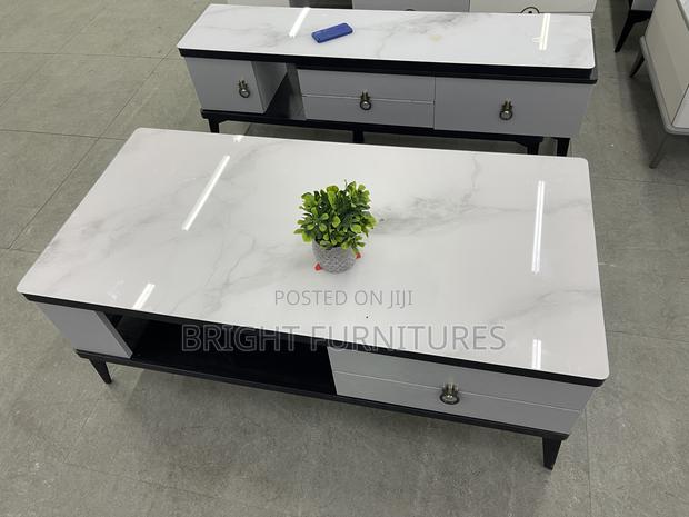 Tv Stand With Center Table(Glass Top) · Photo 1