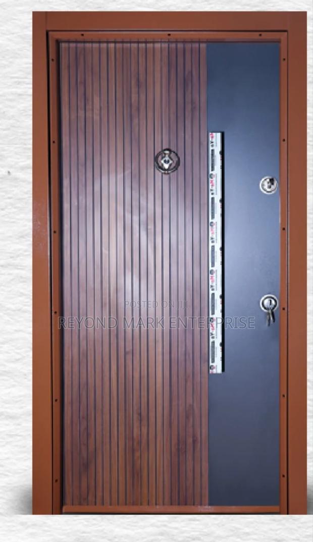 Luxury Security Door, Turkish Security Door, Single, One and Half · Photo 1
